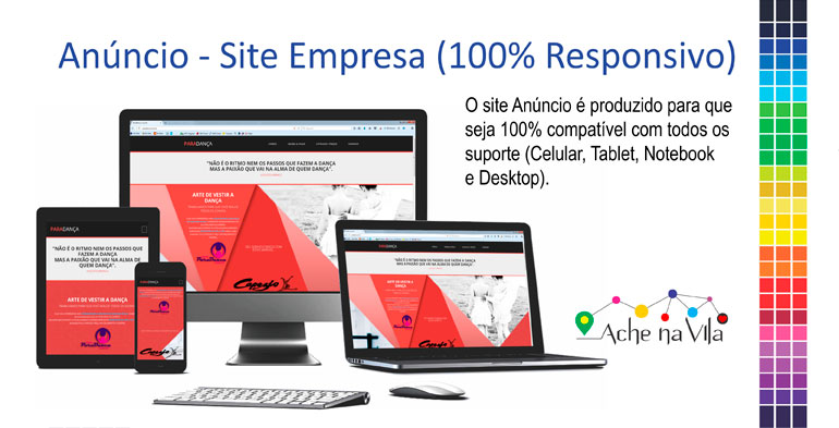 imagens de vários dispositivos representando responsividade do site